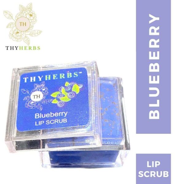 Thyherbs Blueberry lip scrub