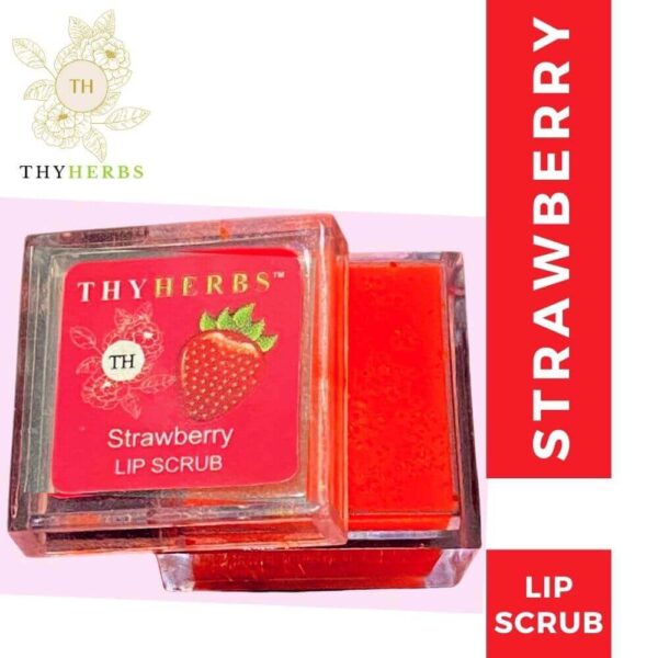 Thyherbs Strawberry Lip Scrub