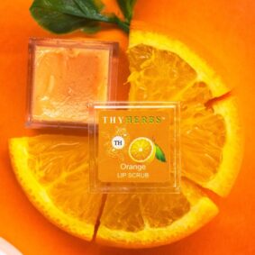 Orange Lip Scrub for indian skin