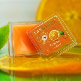 orange lip balm thyherbs