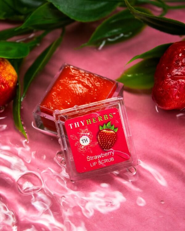 Thyherbs Strawberry Lip Scrub
