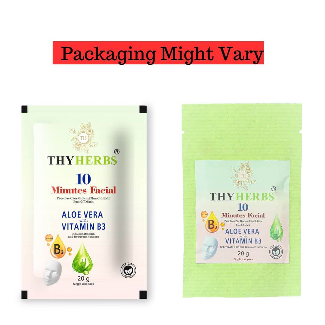 Aloe Vera Vitamin B3 Face Pack
